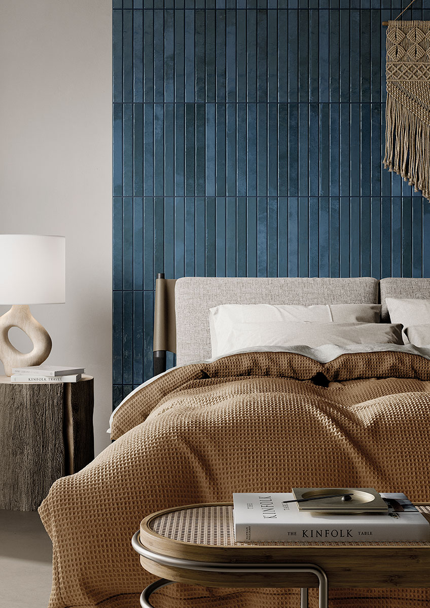 flamenco hale navy brick 2x18 glossy bedroom 0078