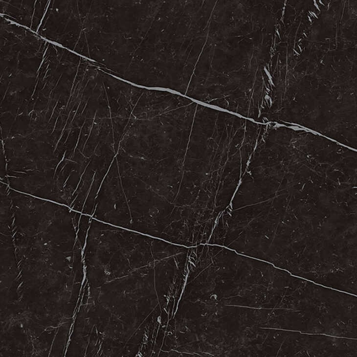 marquina noir silk matte porcelain
