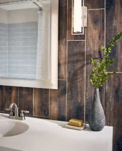 walnut palmetto porcelain gray glossy 4x16 b