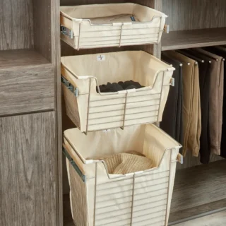 Canvas Closet Basket Liners