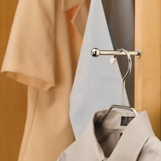 Chrome Insert Valet Rod